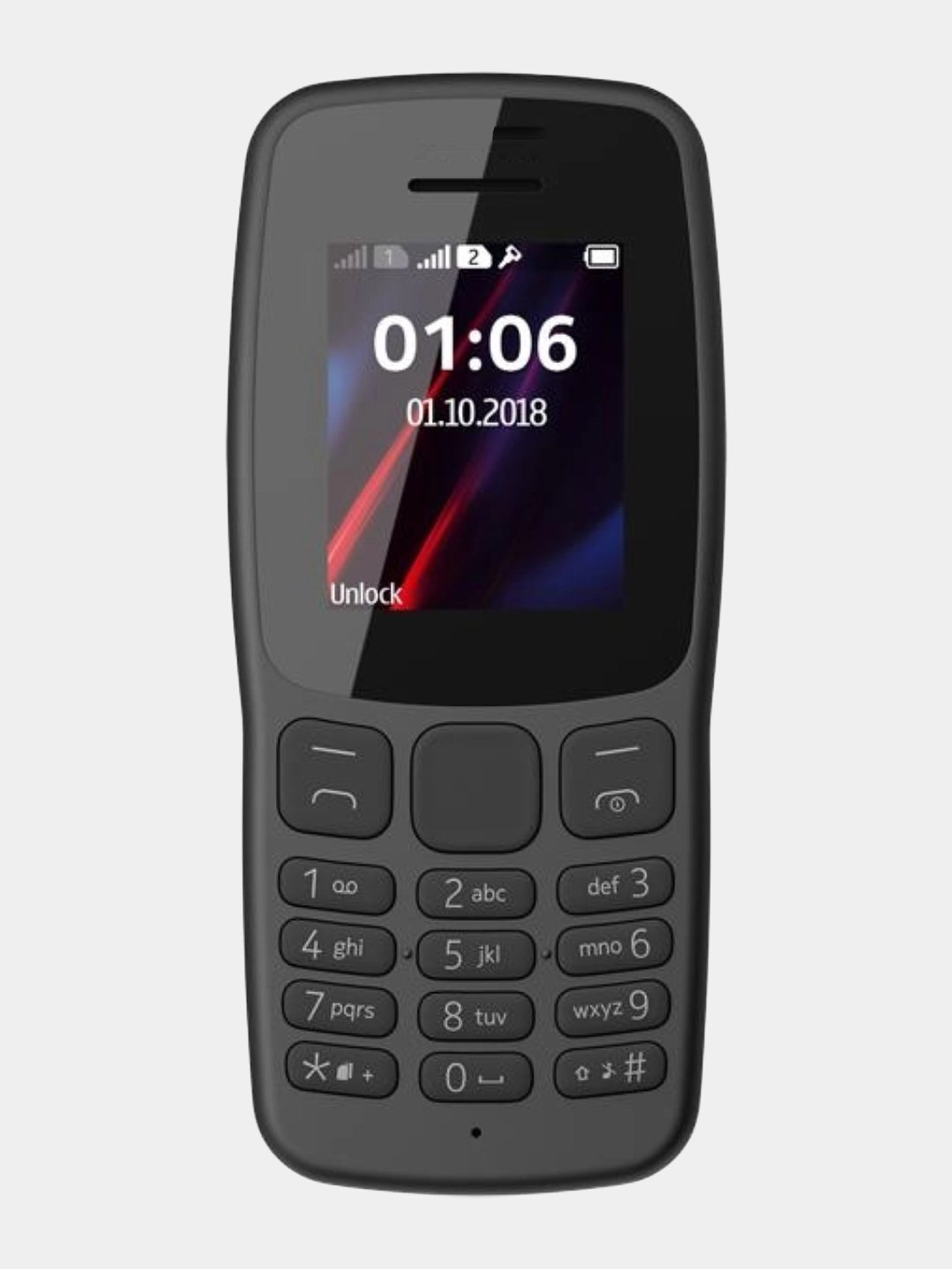 INOI 100 – Компактный и удобный кнопочный телефон, 2 SIM, долгий аккумулятор