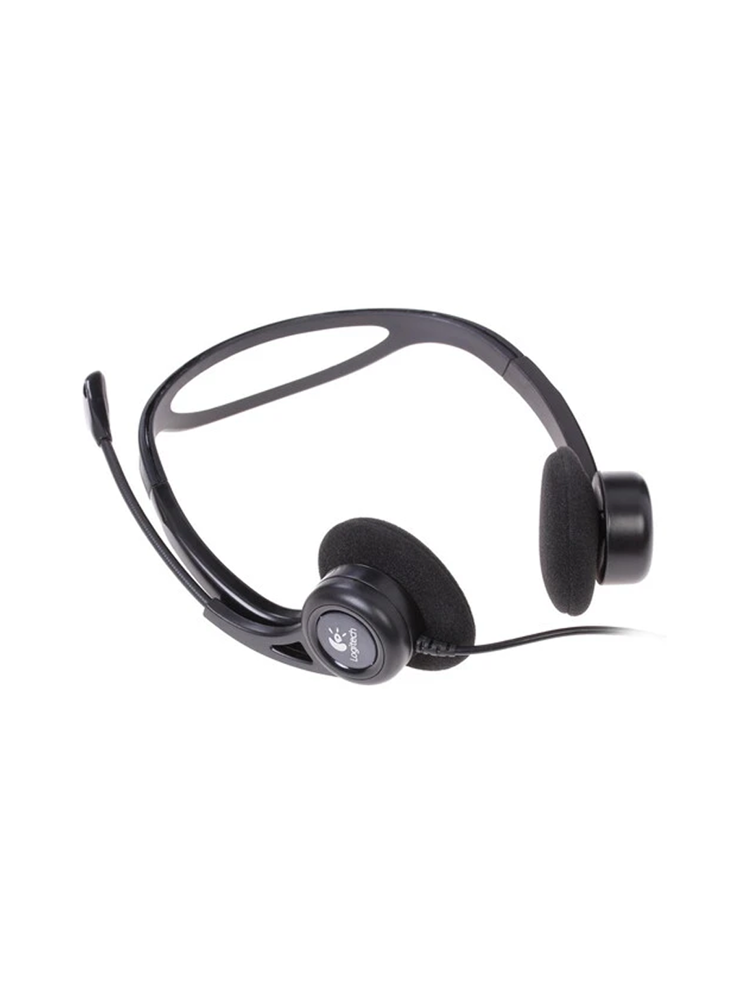 Проводные наушники Logitech 960, для компьютера, коллцентра, звонки, музыка, L981-000100