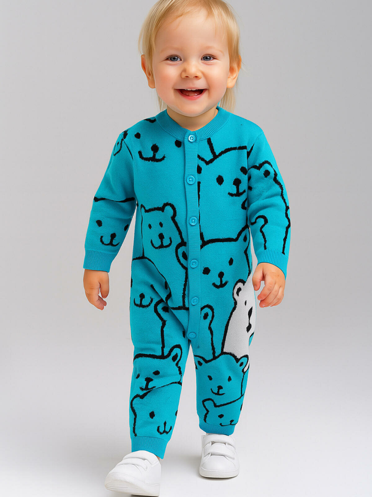 Комбинезон утеплённый playToday размер 92  черный