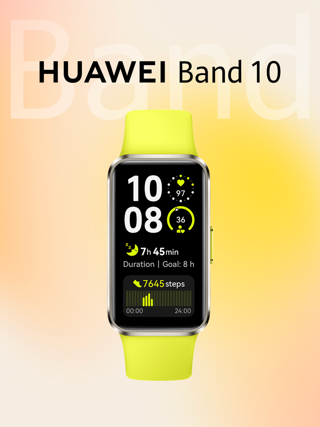 Huawei Band 10 Зеленый – современный фитнес-браслет для здорового образа жизни