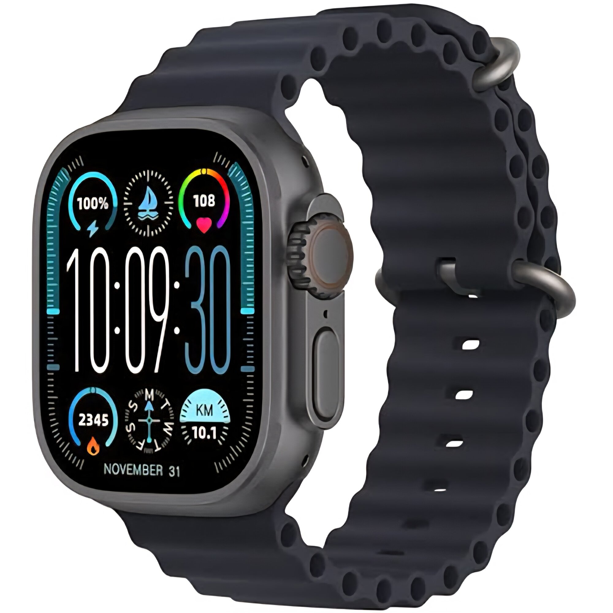 Смарт-часы LAXASFIT WATCH, AMOLED-экран, беспроводная зарядка