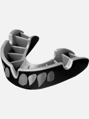 Изображение товара Боксерская капа Opro Silver Level Black Jaws оригинал из Великобритании