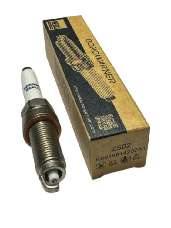 Свеча зажигания BERU Z502, 2 шт — фото 1