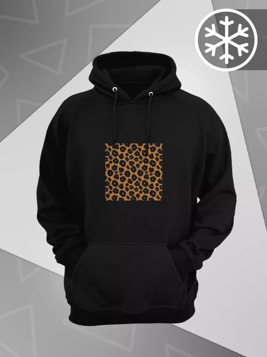 Толстовка спортивная animal паттерн, леопард, зебра, жираф, крокодил, животные