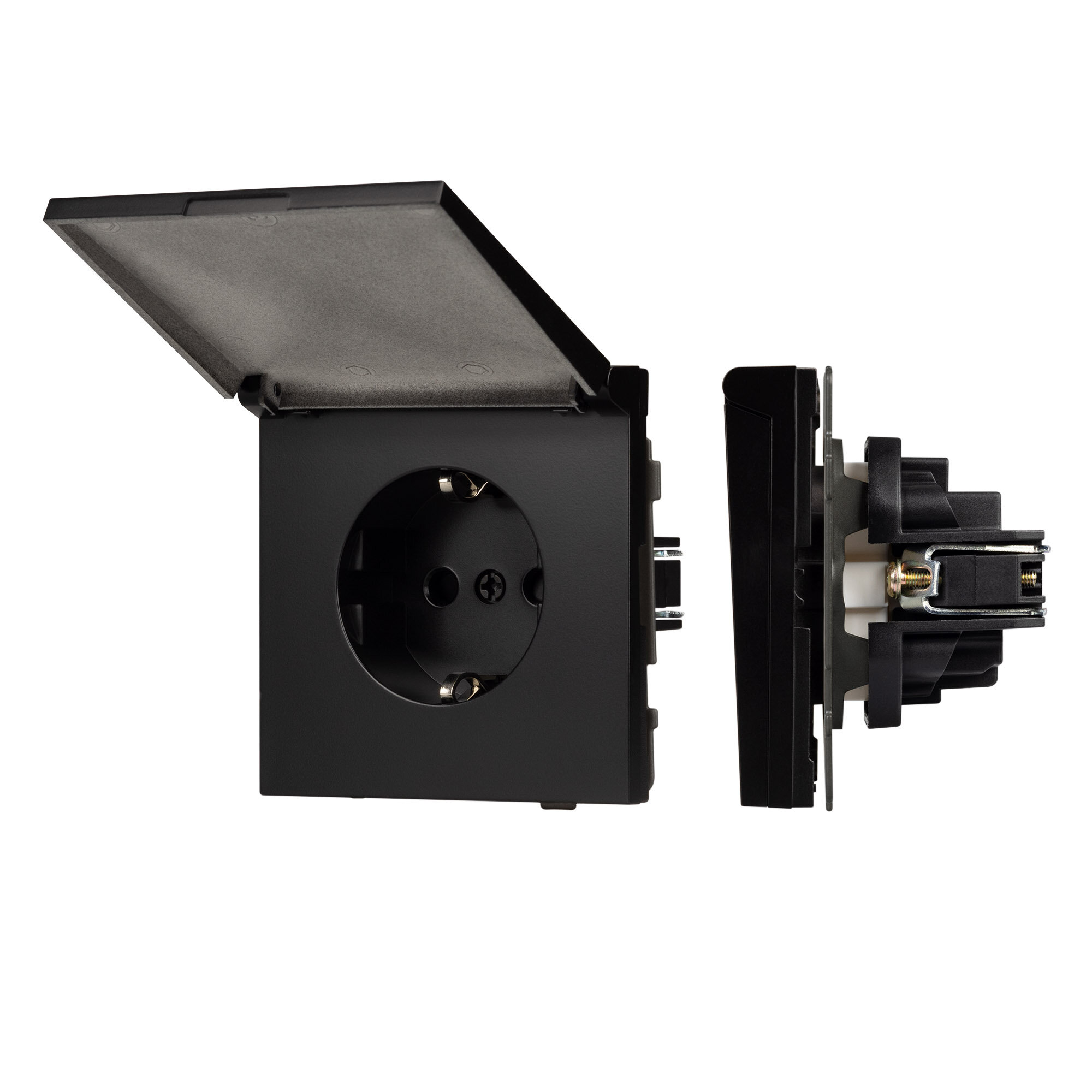 Розетка Arlight Механизм розетки влагозащищённый SCT-TENDO-MCP-PL-BK (230V, 16A) (Arlight, -)