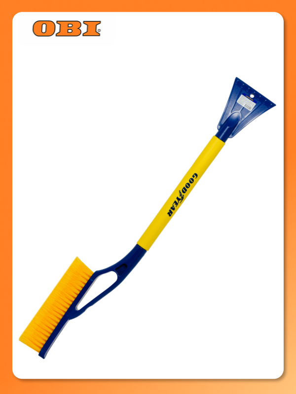 Щетка-скребок для снега и льда GOODYEAR WB-03 69 см