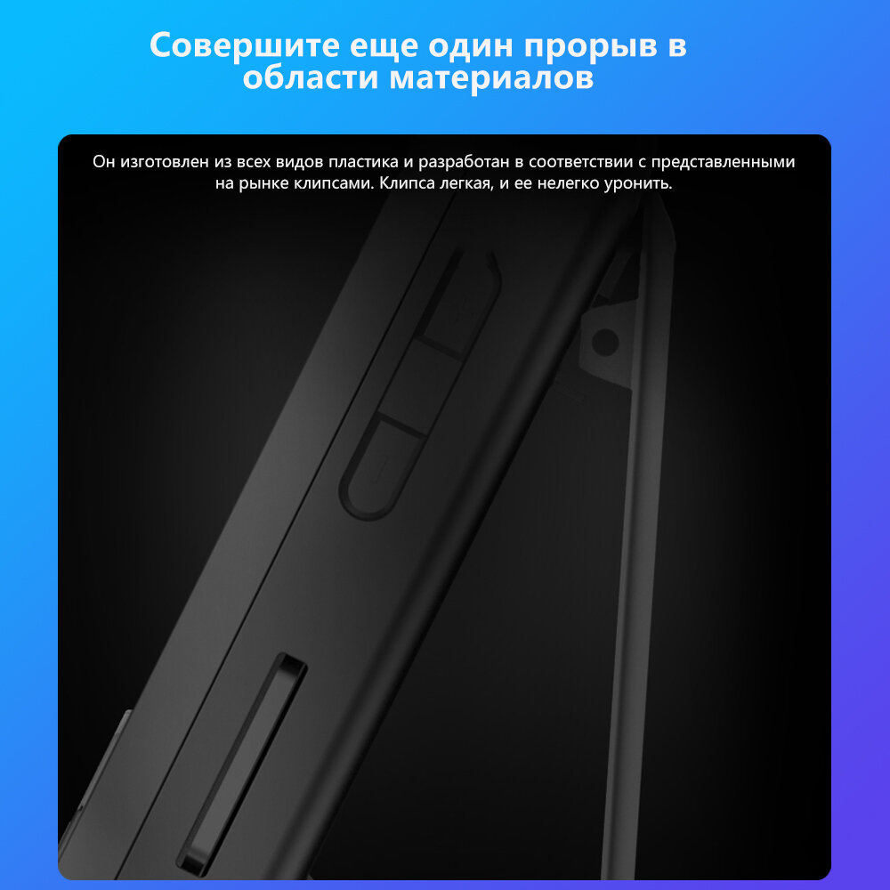 Музыкальные Плееры Xiaomi Музыкальный плеер Ruizu X52 wireless Bluetooth mp3 mp4, 8 ГБ, черный