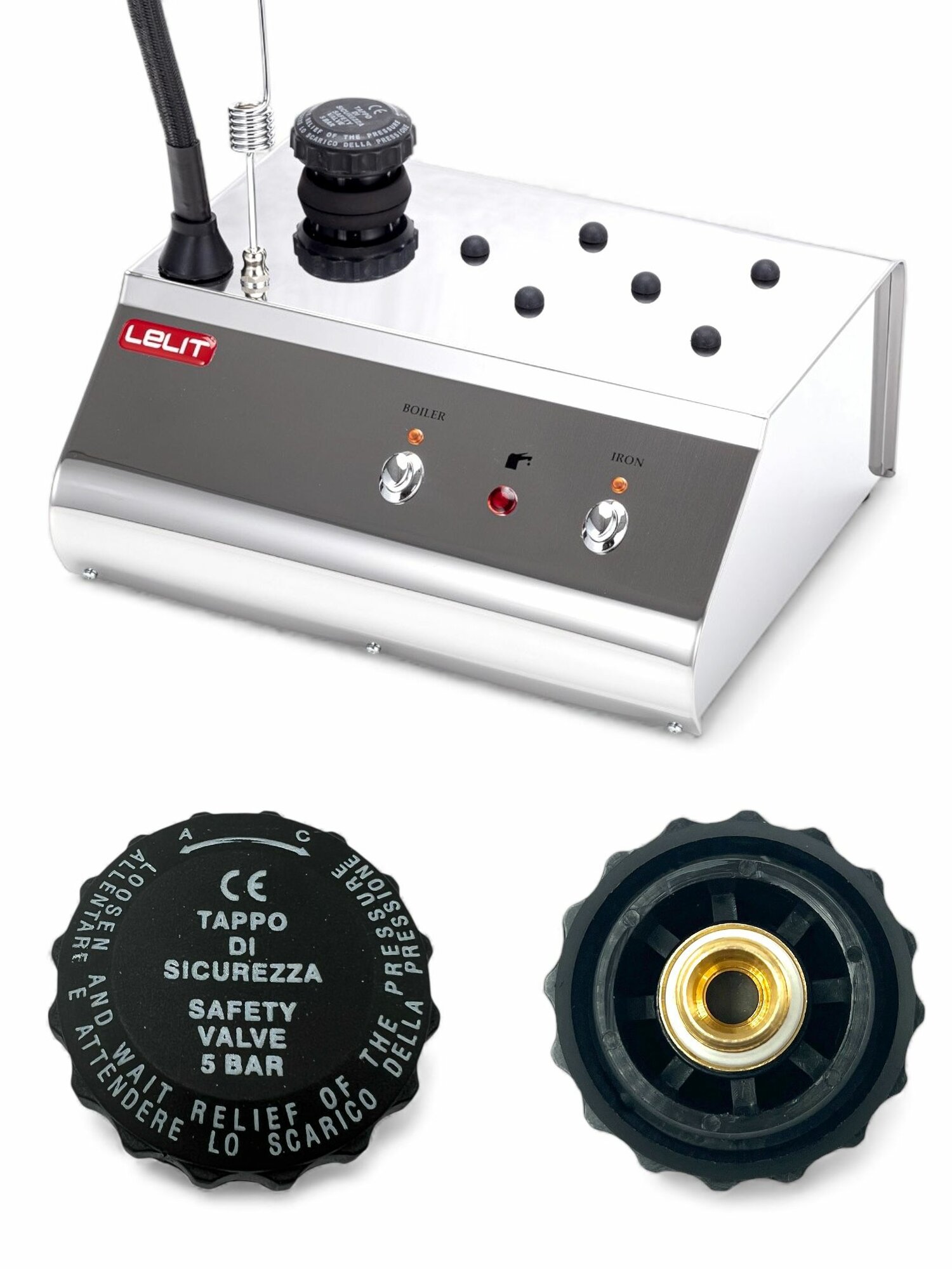 Lelit Пробка в сборе для парогенераторов CD 365/4 (5 Bar) — фото 1