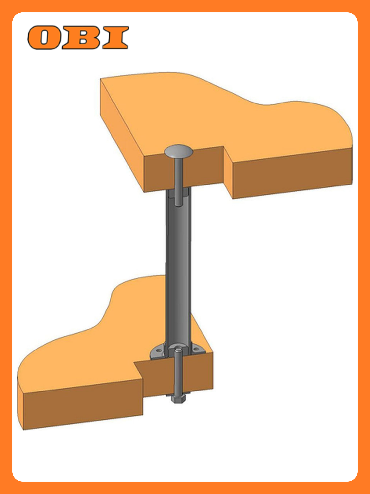 Больц 25х290 мм сталь