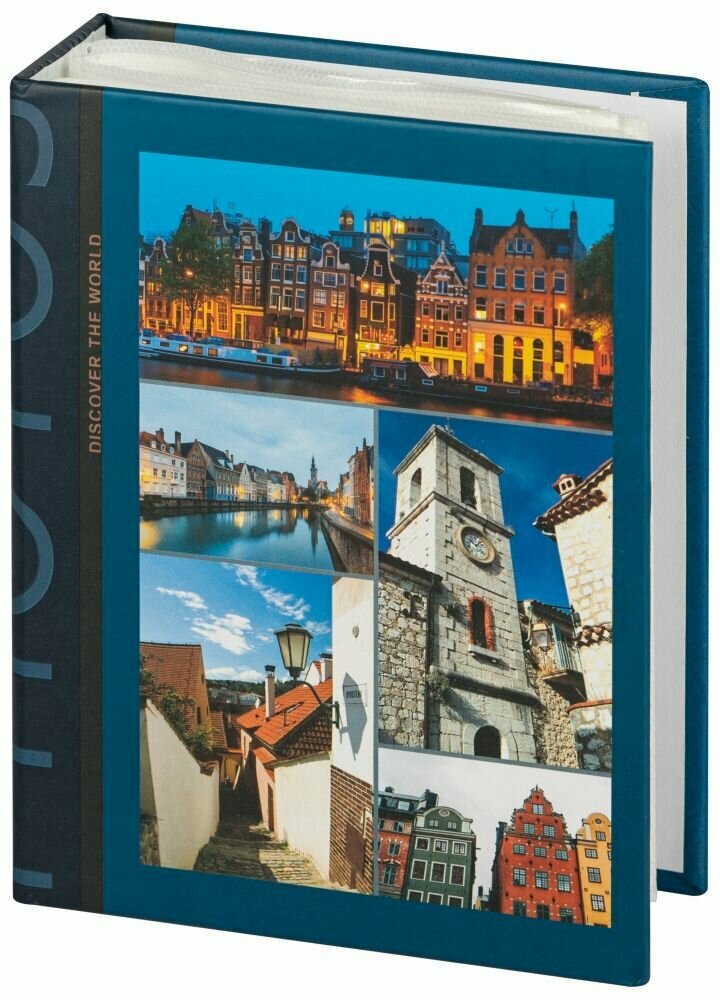 Фотоальбом Image Art IA-100PP серия 387 Города термосварка 50 листов 100 фотографий размер 10х15 Б0056811