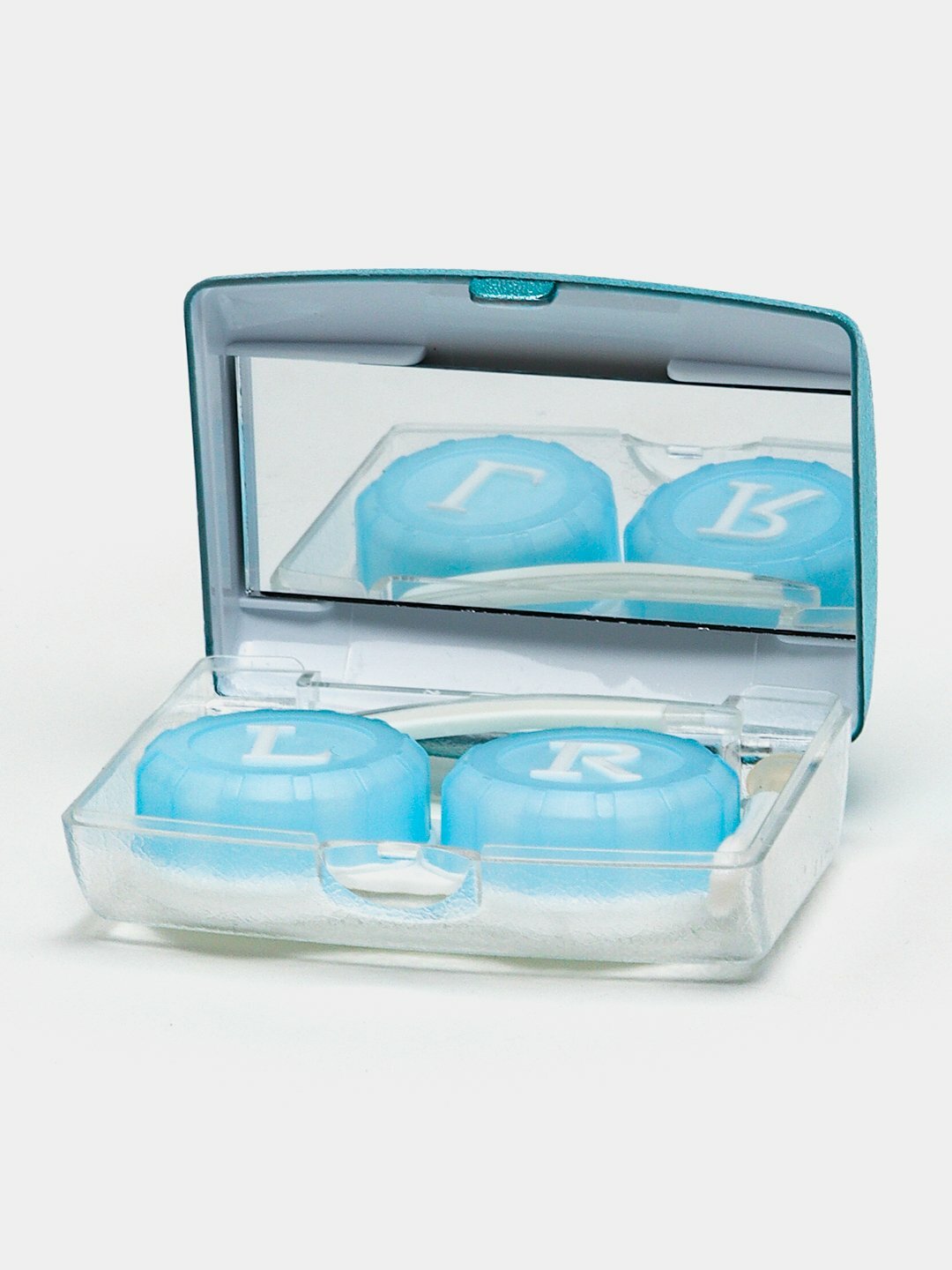 Контейнер для контактных линз - Светло-синий — фото 1