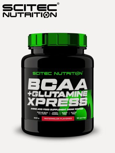 Изображение товара BCAA + глютамин Scitec Nutrition BCAA + Glutamine Xpress 600 гр вкус: Арбуз