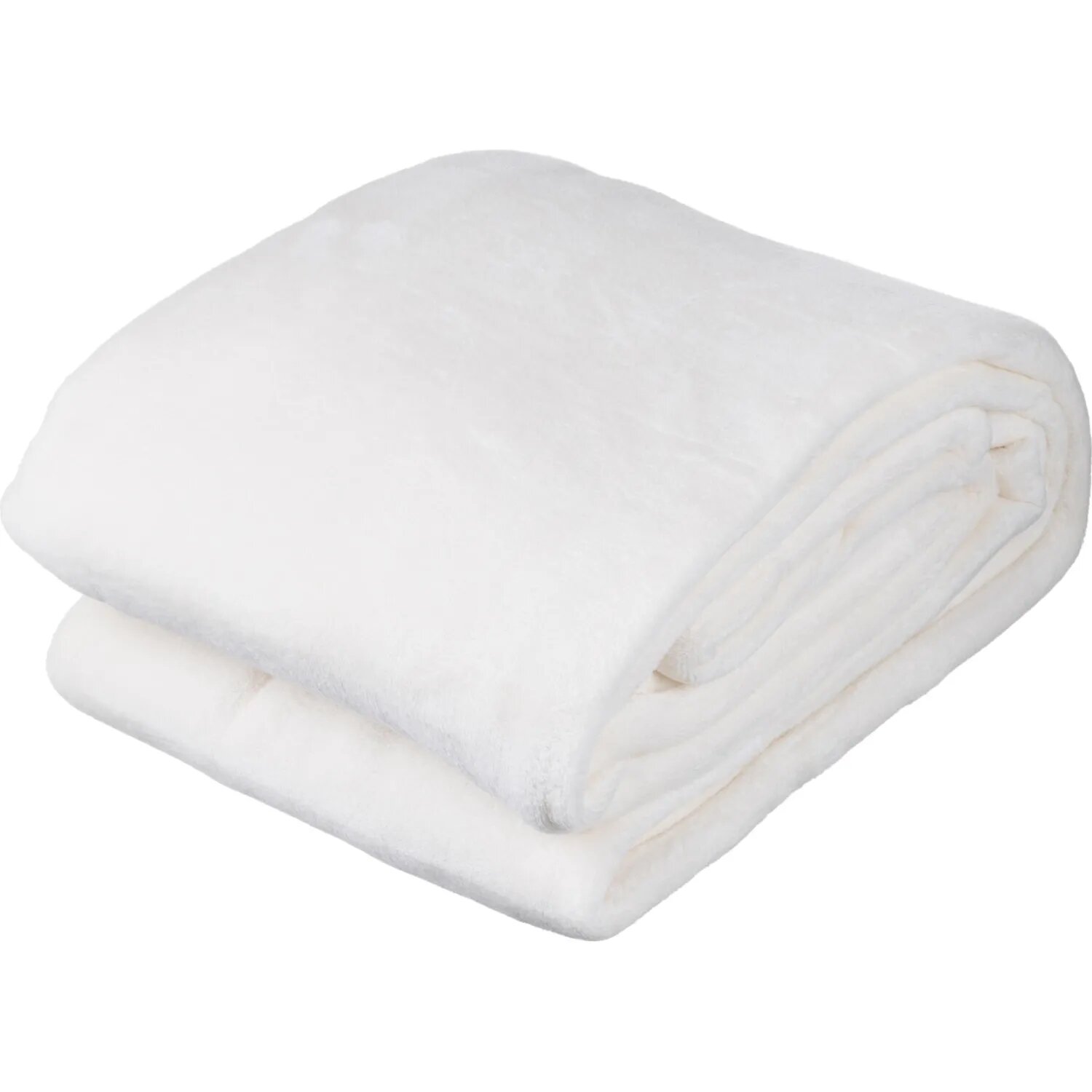 Плед микрофибра Luscan, молочный 200х220 Luscan