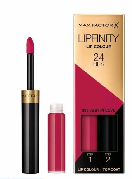 Max Factor жидкая устойчивая помада lipfinity liquid lipstick 335 just in love