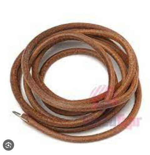 Ремень приводной кожаный для швейной машинки со скрепкой — фото 1