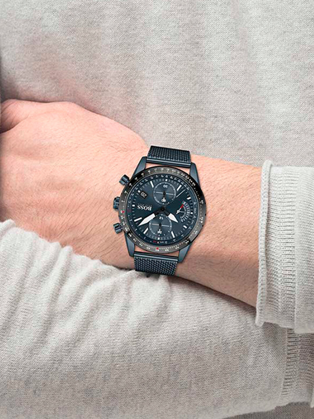 Наручные часы BOSS, синий — фото 1