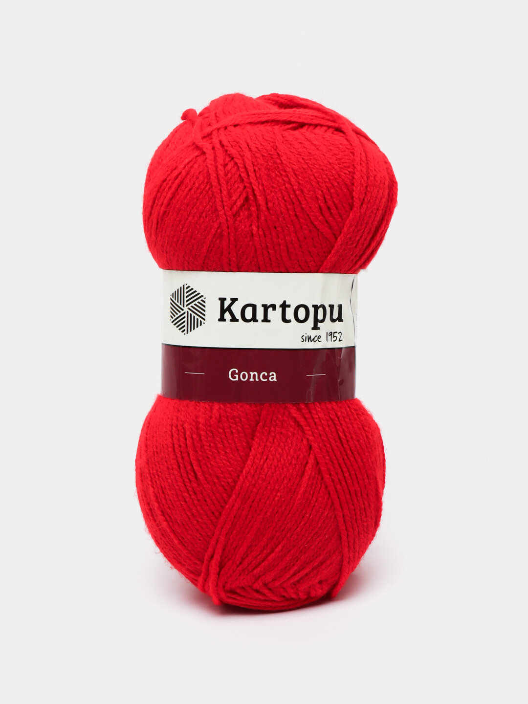 Пряжа Kartopu Gonca, акрил, для машинного и ручного вязания, цвет алый, 100 г