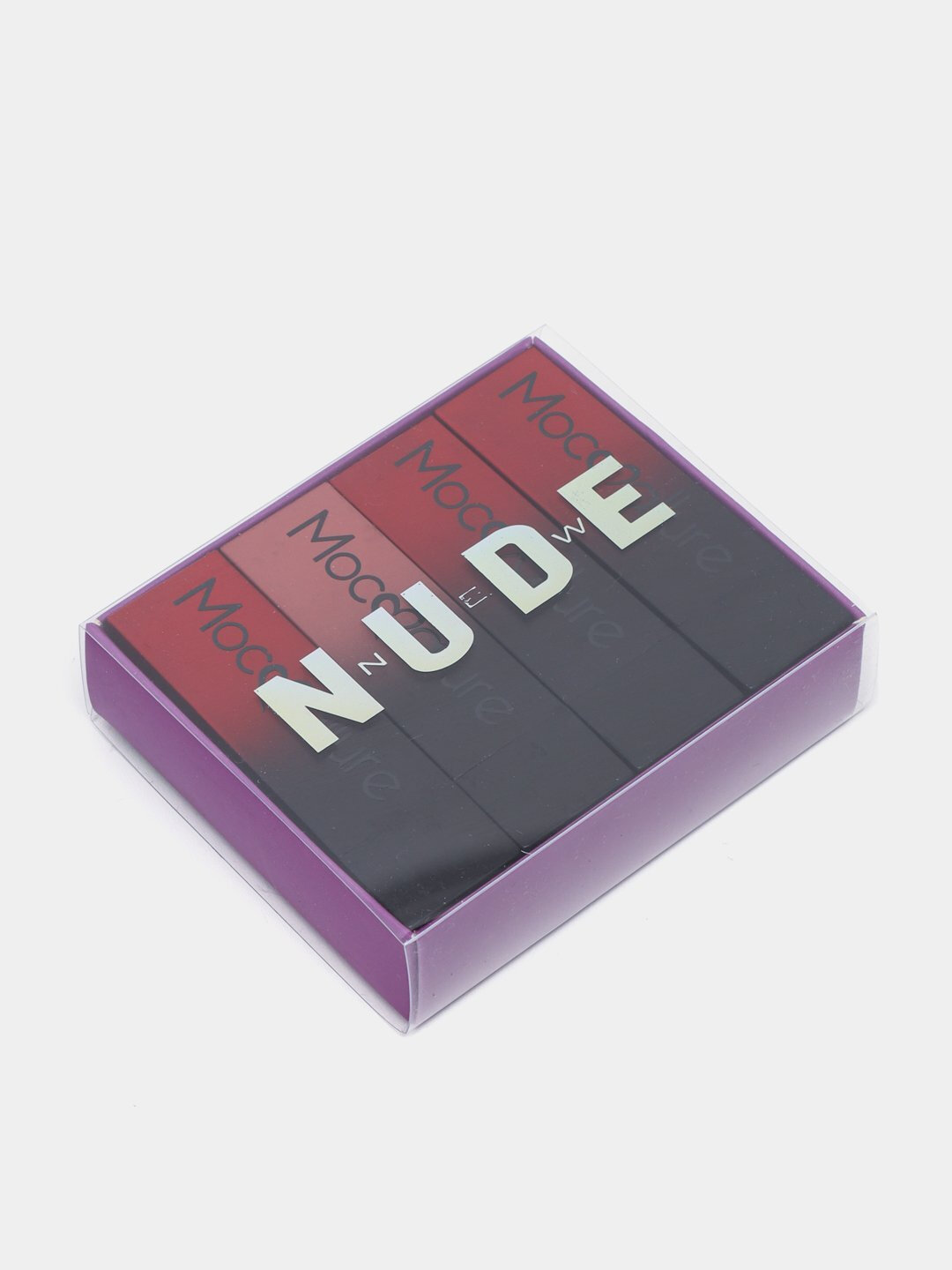 Набор помад NUDE, оттенки 01, 02, 03, 04 — фото 1