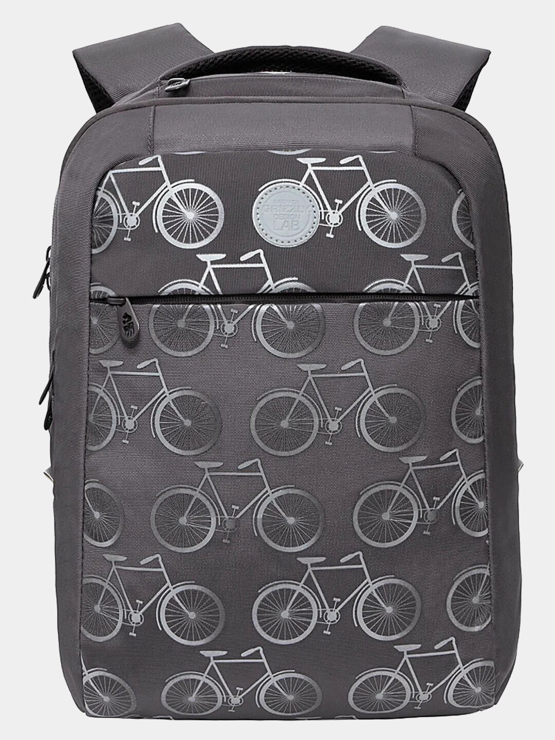 Рюкзак городской Grizzly RD-144-2, серый