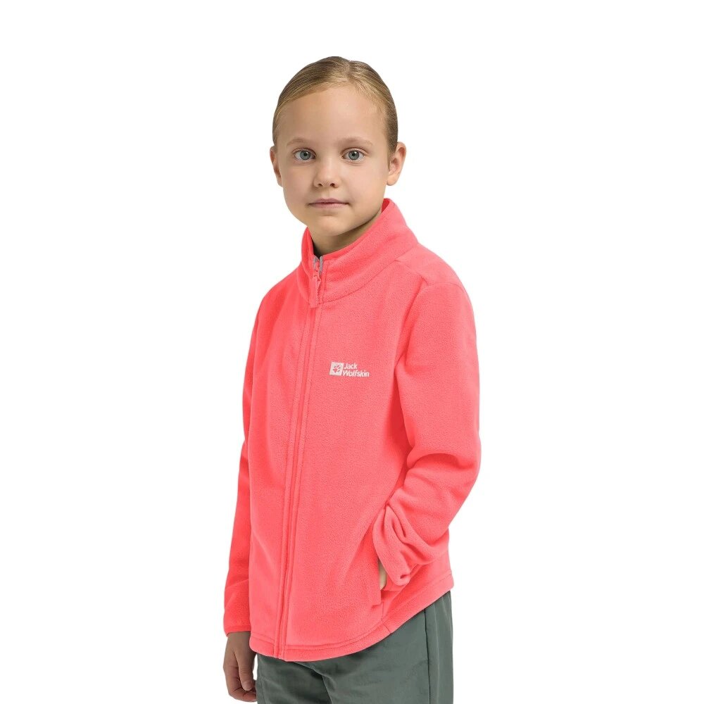 Олимпийка Jack Wolfskin, размер 140, розовый — фото 1