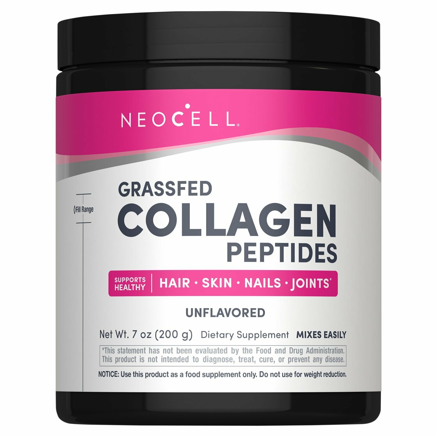 Grassfed Collagen Peptides Unflavored 200 г – коллагеновые пептиды без вкусовых добавок для крепких связок и суставов.