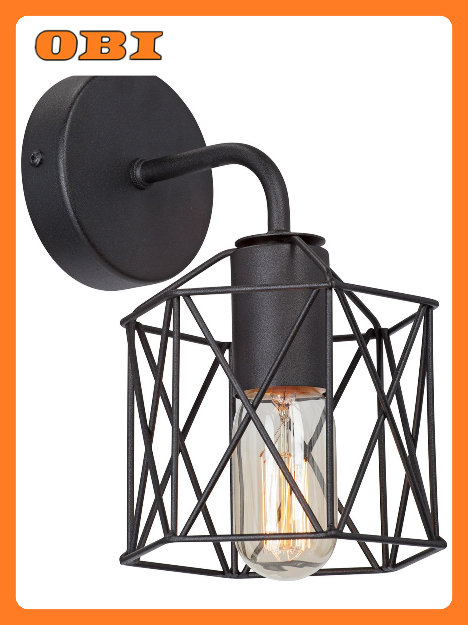 Бра Vitaluce V4382-1/1A E27 мощность 40Вт площадь освещения 3м² черный