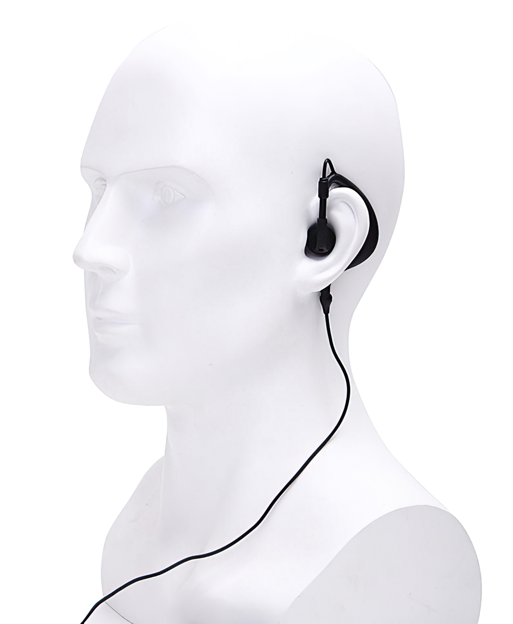 Гарнитура или просто наушник с микрофоном для рации BAOFENG BF888S — фото 1