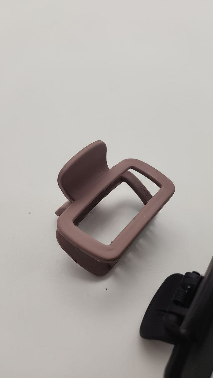 Крабики для волос, с матовым покрытием, заколка, для девочек — фото 1