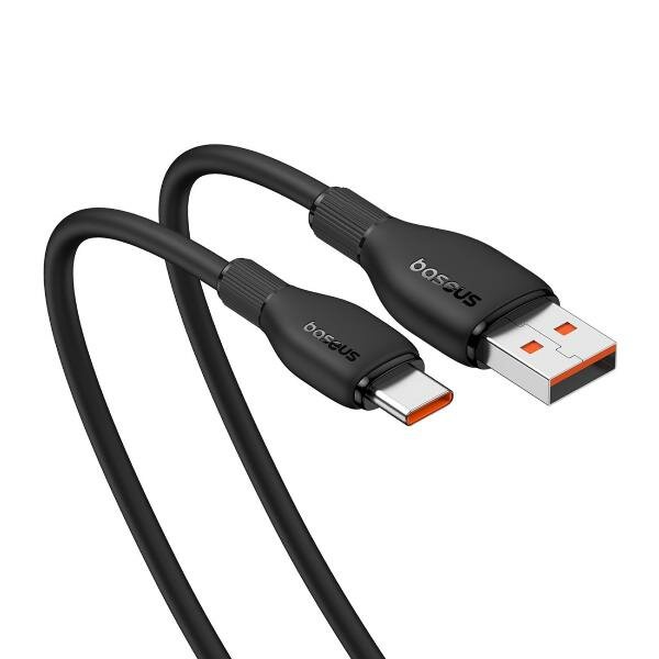 Кабель Baseus Fast Charging USB to Type-C 100W 2m Black — фото 1