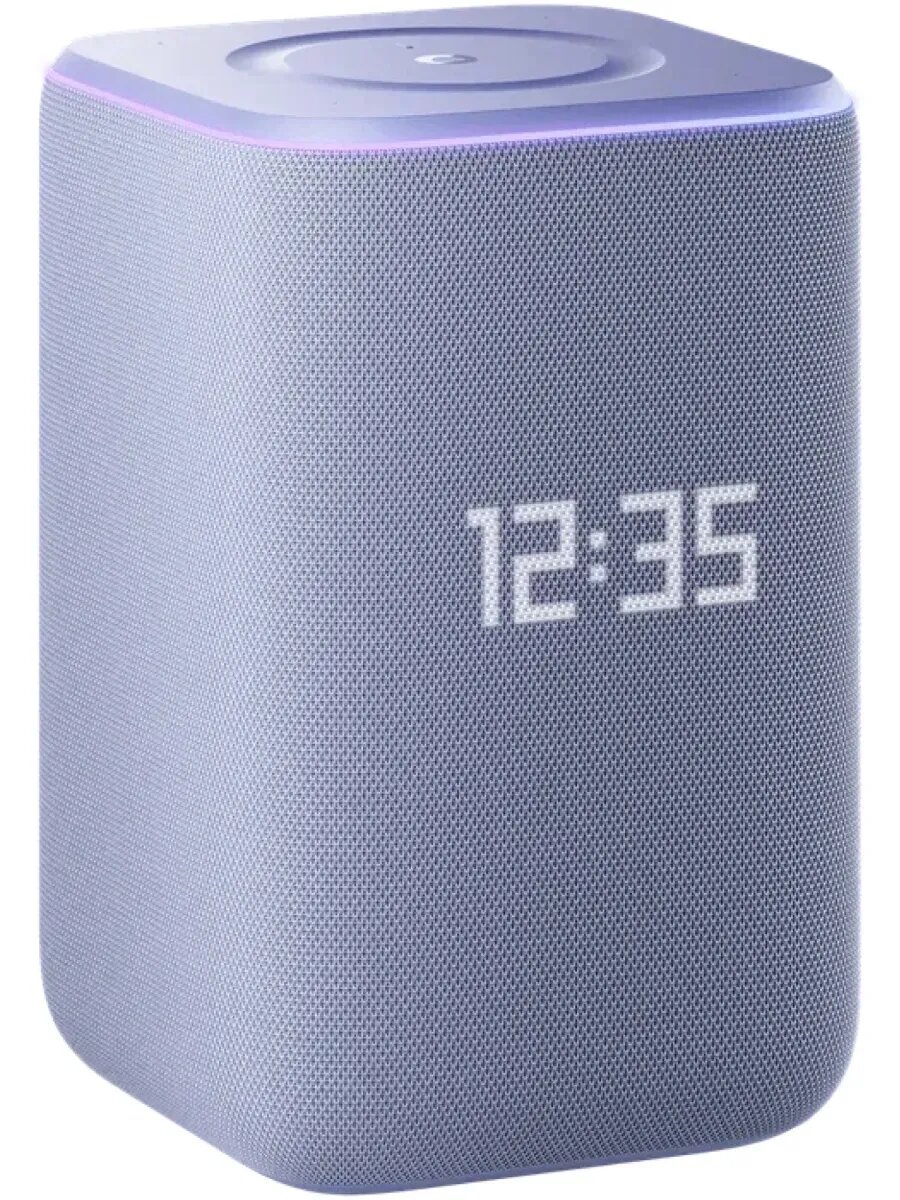 Умная колонка "Яндекс 3", с Алисой, Wi-Fi, Zigbee, 50Вт, фиолетовая