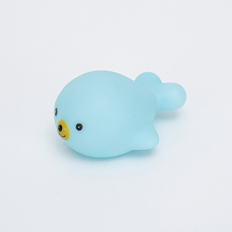 Резиновая игрушка для ванны с рекой дельфином, детская водная игрушка, интерактивная, безопасная
