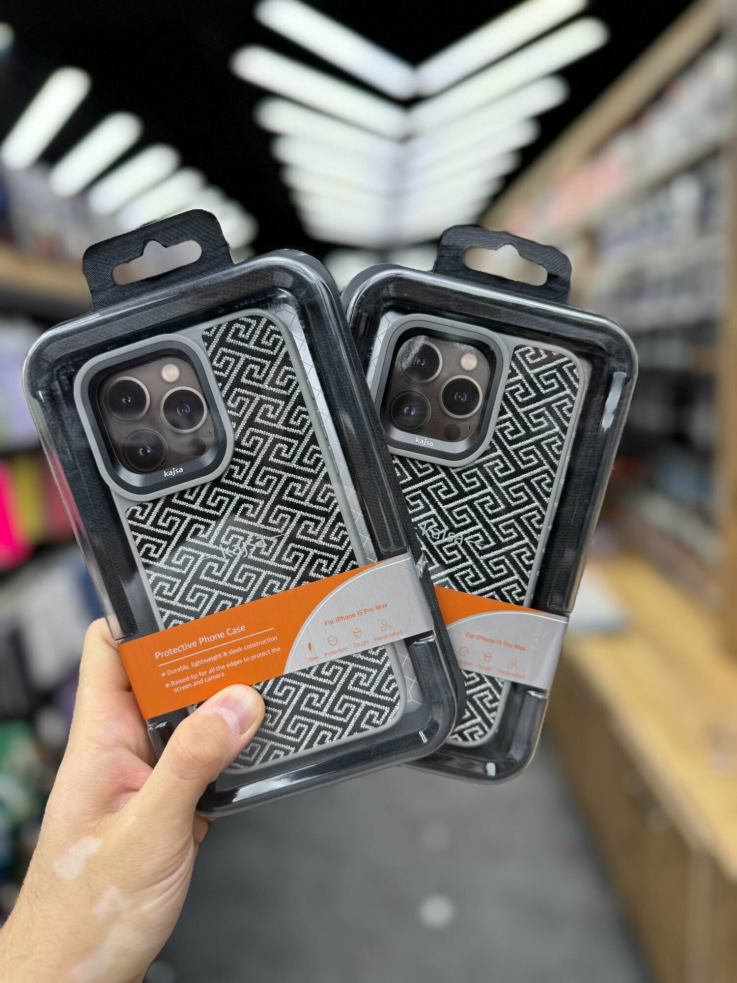 Чехол KAJSA противоударный для iPhone 14 Pro, защитный бампер, матовая поверхность, разноцветный