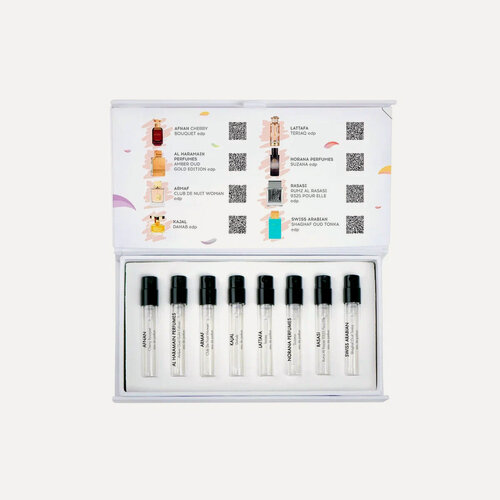 Изображение товара Парфюмерный набор Aroma Box #72 "Топ арабских ароматов", миниатюры, 8 шт.
