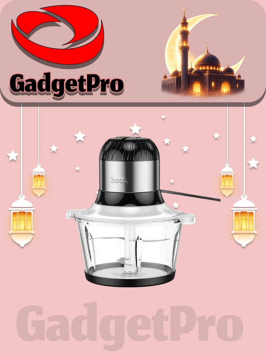 Блендер Hoco HE34: погружной, 800 Вт, 2 скорости, нержавеющая сталь, для кухни.