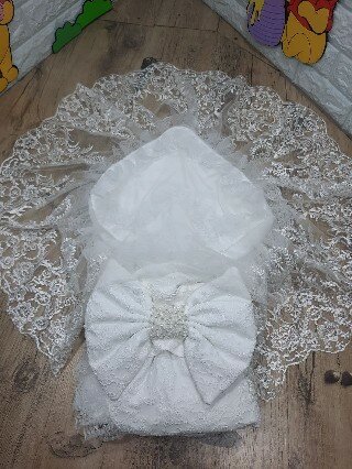 Комбинезон-конверт размер 90, , 00001 белый — фото 1