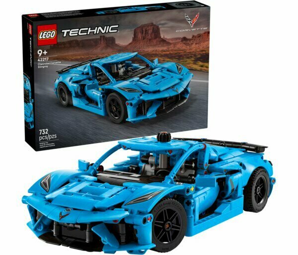 Конструктор LEGO Technic 42217 Chevrolet Corvette Stingray Blue (Lego 42217)