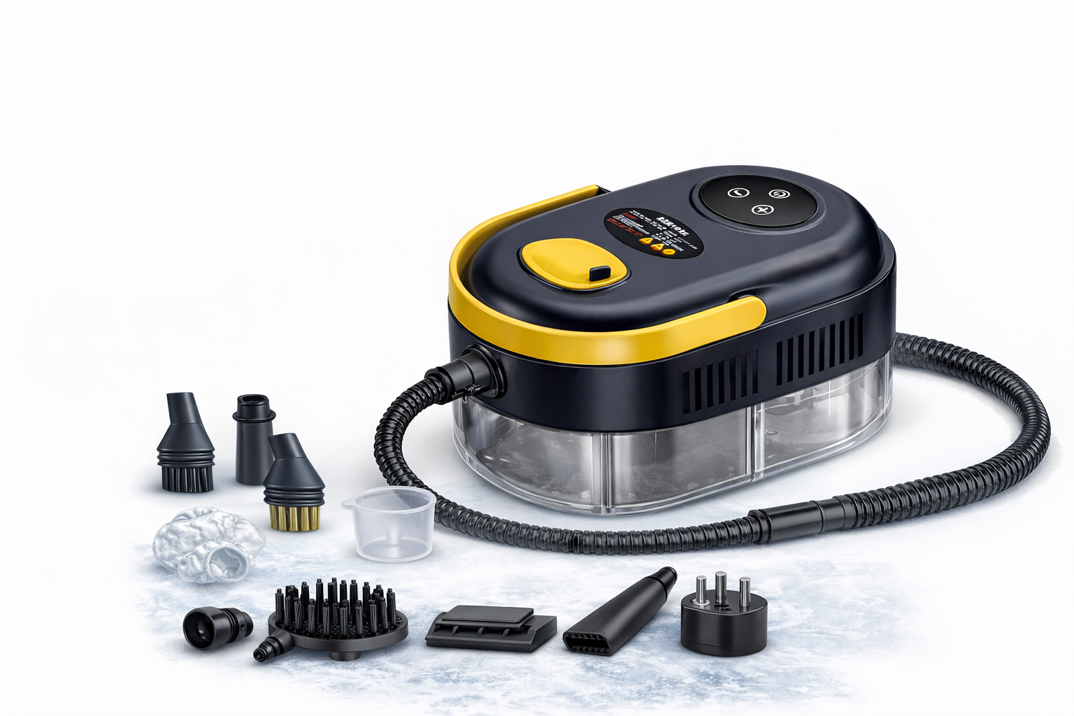 Мощный пароочиститель для дома - Желтый — фото 1