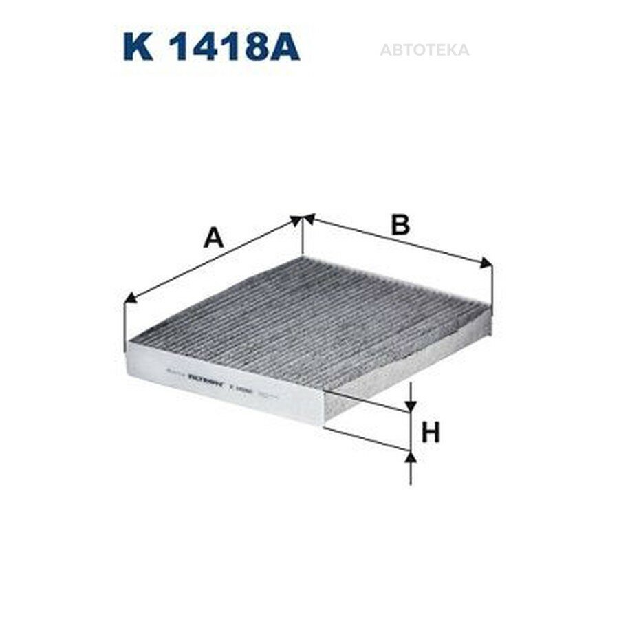 Фильтр салона FILTRON K1418A