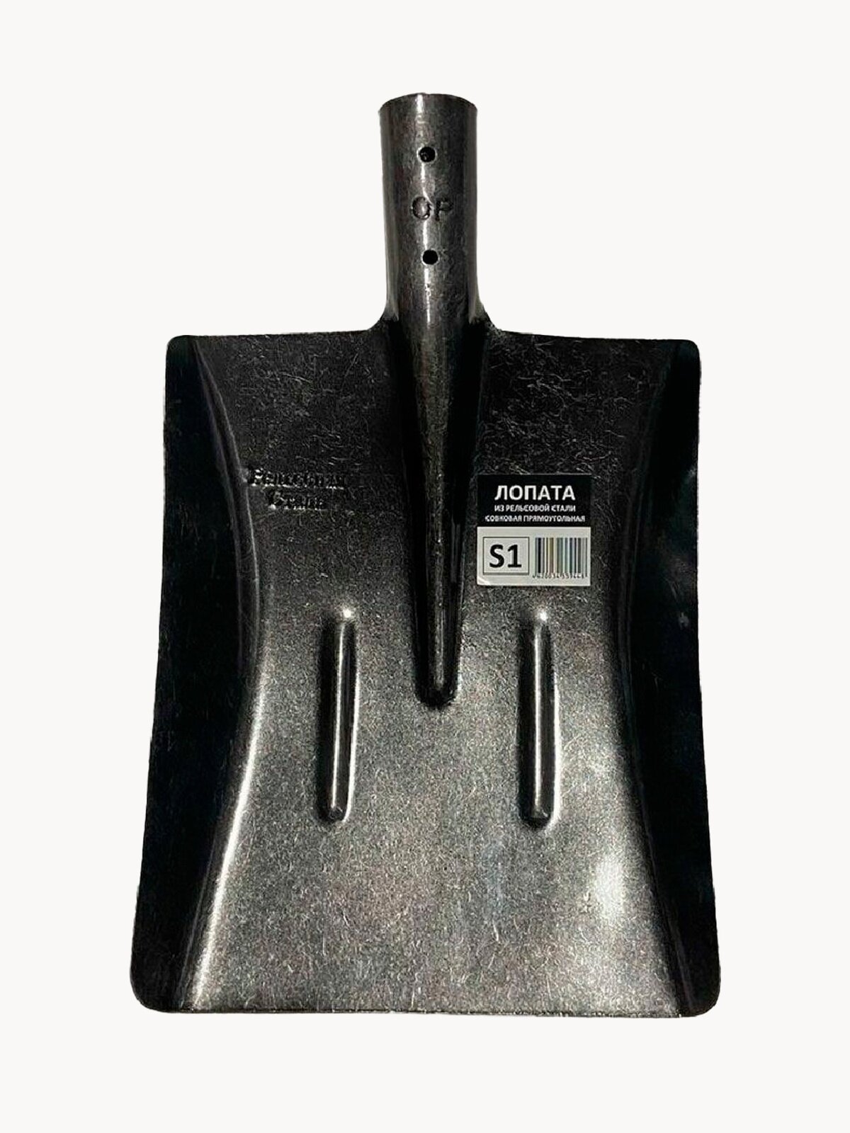 Лопата совковая прямоугольная БТМ S1 , строительная без черенка (Я)