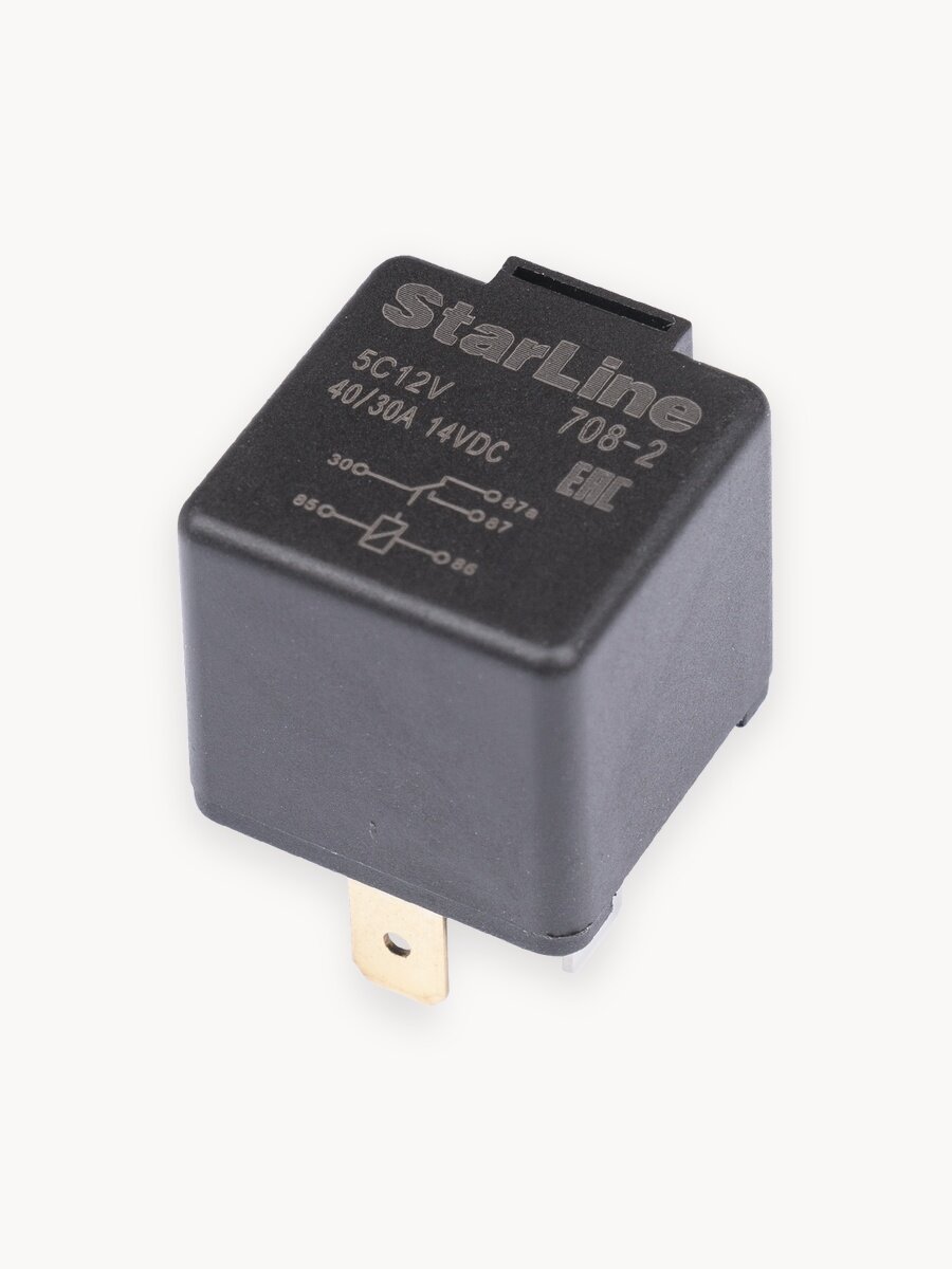 Реле StarLine 5C12V, 5 контактов, для автомобильной электрики, напряжение 12 В