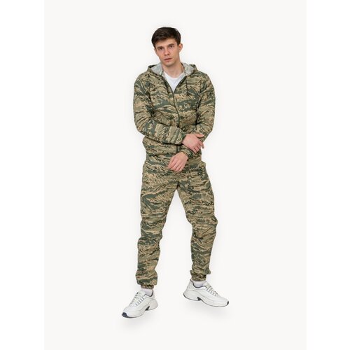 Костюм камуфлированный для рыбалки и активного отдыха ПромДизайн (куртка+брюки), 100% хлопок, 44-182RU