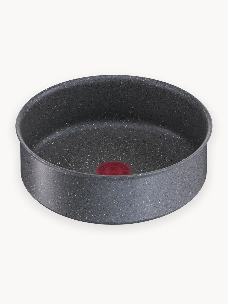 Сотейник Tefal Ingenio Natural Force 24 см, с индикатором температуры, с антипригарным покрытием, для индукционных плит, сделано во Франции