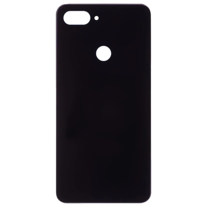 Задняя крышка для Xiaomi Mi 8 Lite (M1808D2TG) (черный)