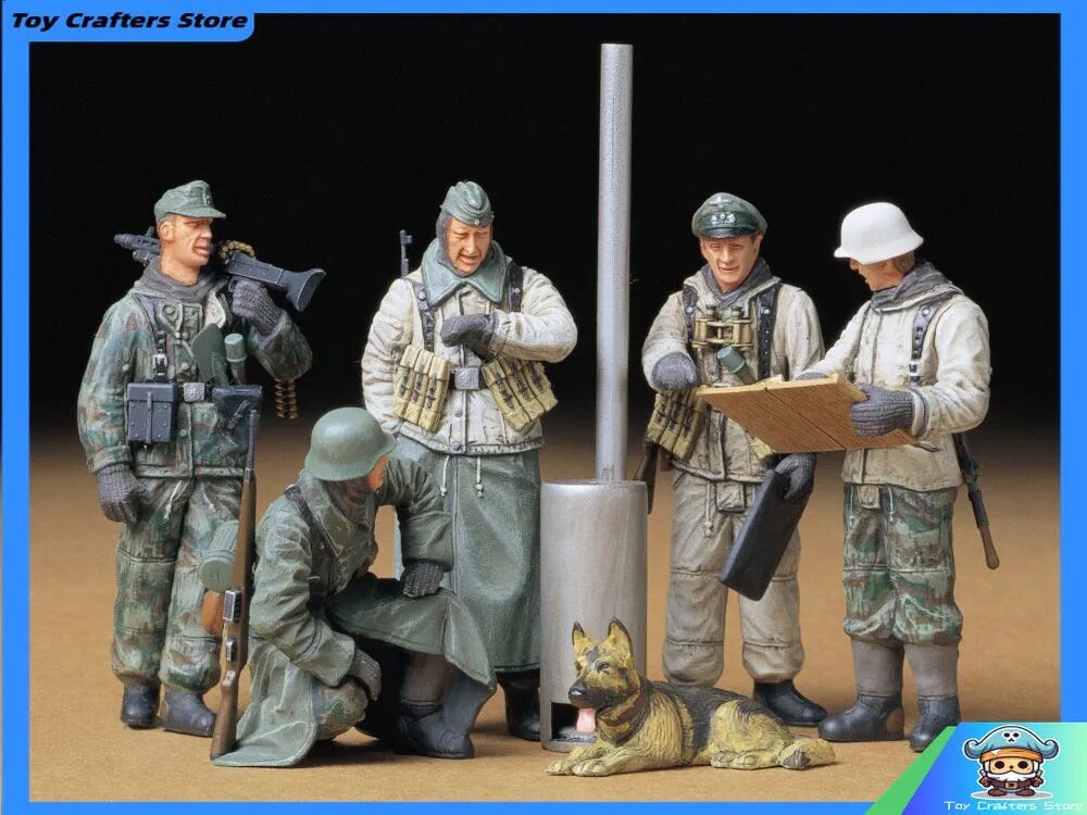 TAMIYA 35212 1/35 Солдат конференции Battlefield Комплект солдат для 5 человек