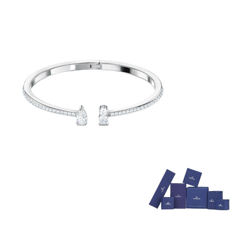 Браслет-манжета SWAROVSKI, кристаллы Swarovski