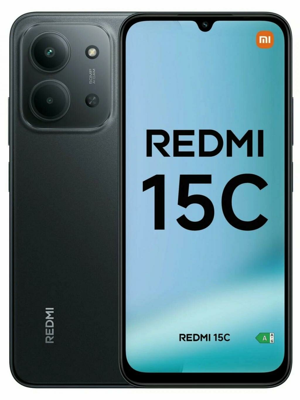 Смартфон Xiaomi Redmi 15C 4/256 ГБ RU, черный