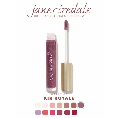 фото Jane iredale блеск для губ с гиалуроновой кислотой hydropure, kir royale