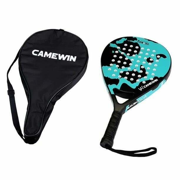 Ракетка для падела CAMEWIN, цвет черно-зеленый
