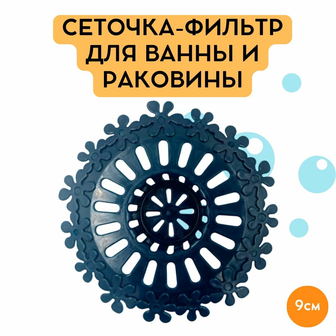 Сеточка-фильтр для ванны и раковины 