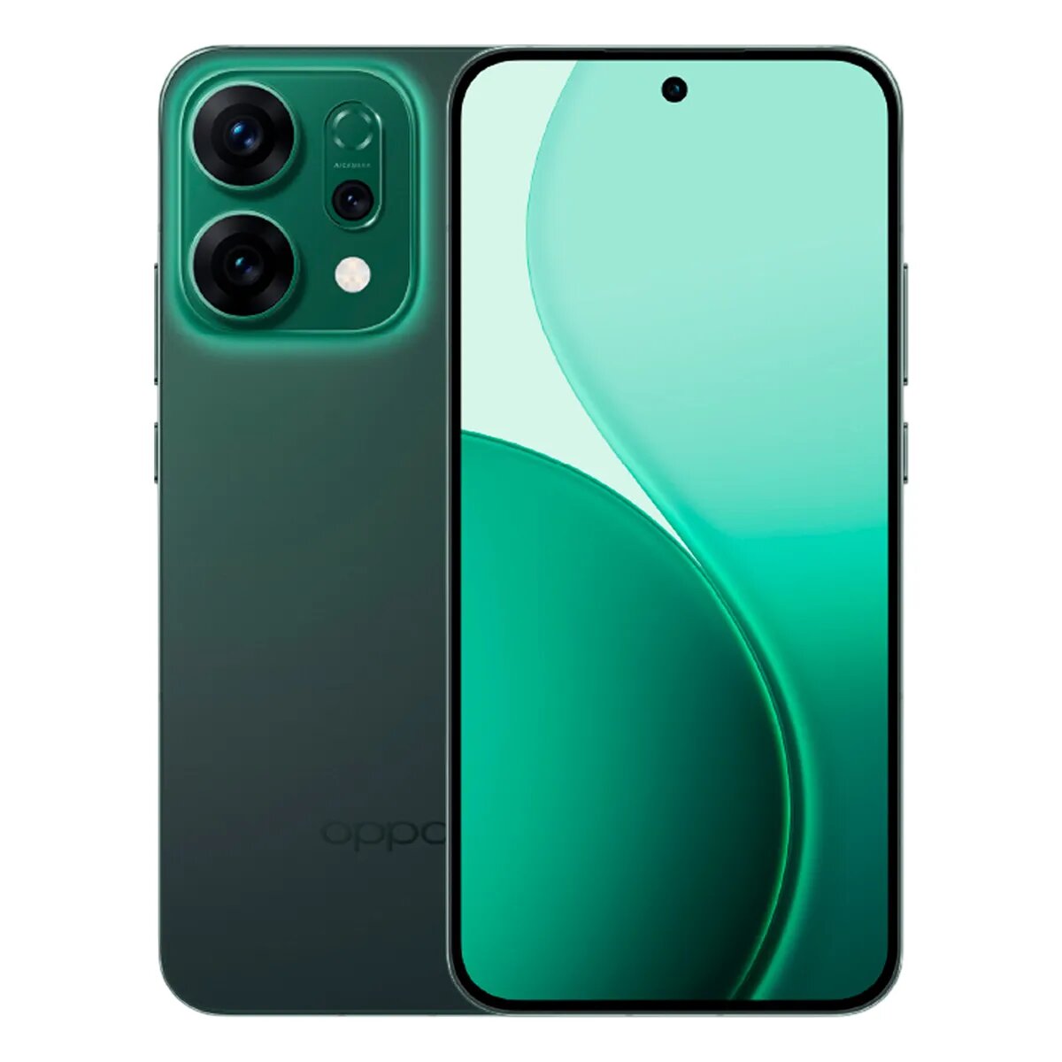 Смартфон от бренда OPPO CPH2737 Reno14 512GB 12GB, цвет Luminous Green,5G